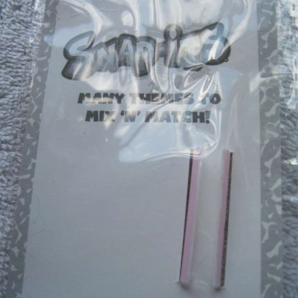 Snap Its Plastic Pencil Pen Decorations Grips Sweet Treats Cupcake Donut Designs - Picture 5 of 7